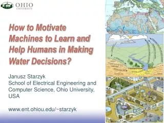 How to Motivate Machines to Learn and Help Humans in Making Water Decisions?