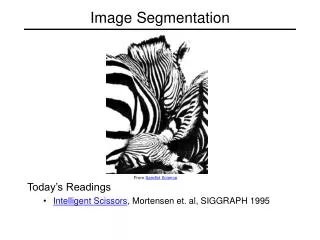 image segmentation