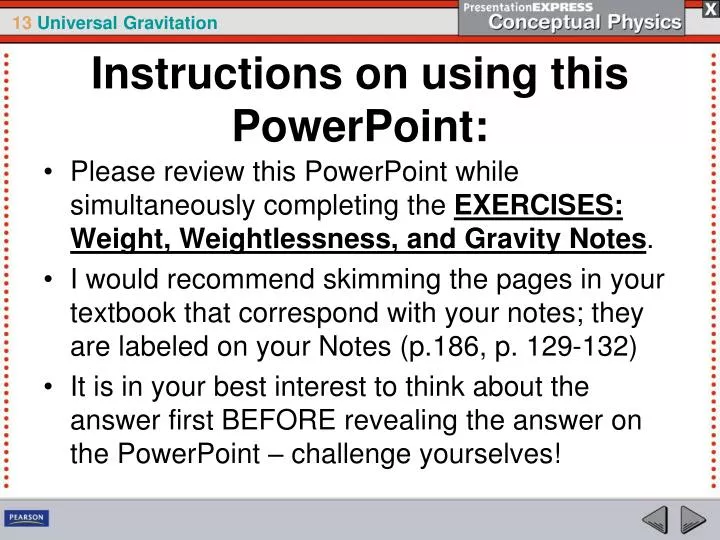 instructions on using this powerpoint