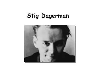 Stig Dagerman