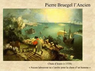 pierre bruegel l ancien