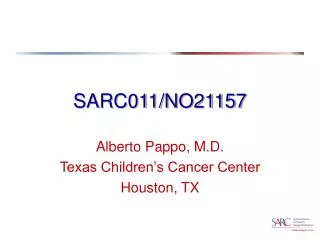 SARC011/NO21157