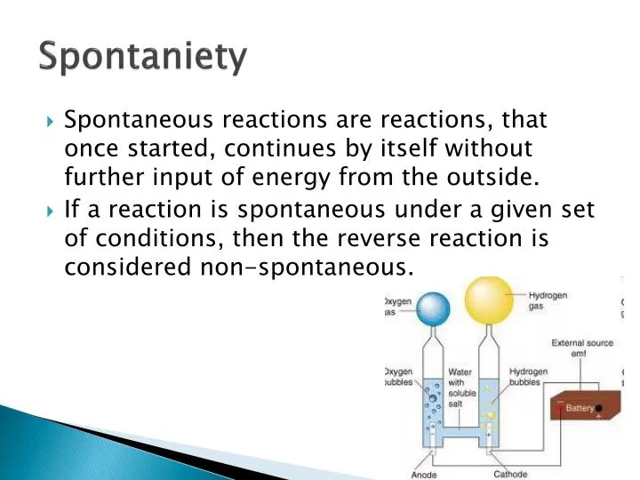 spontaniety