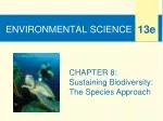 ENVIRONMENTAL SCIENCE - slide 1