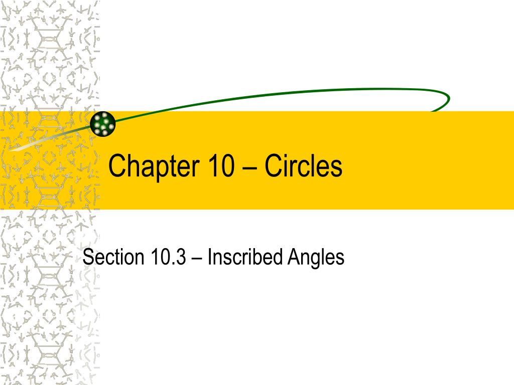 PPT Chapter 10 Circles PowerPoint Presentation, free download ID
