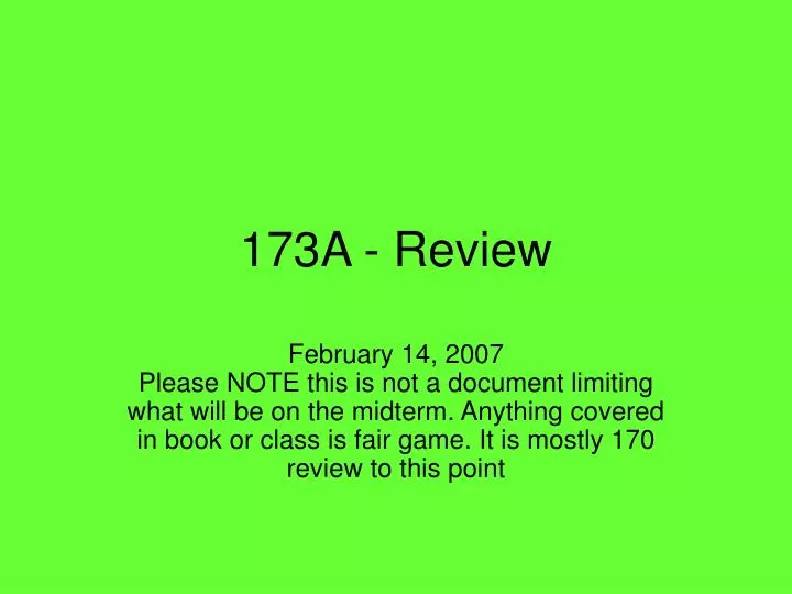 173a review