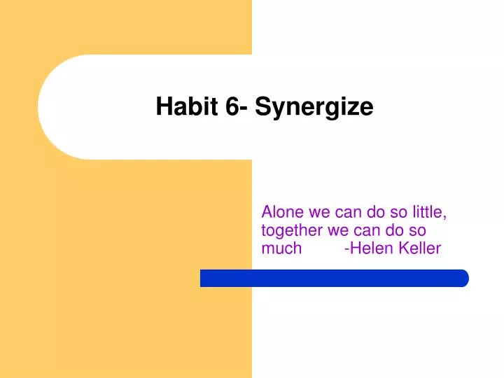 habit 6 synergize
