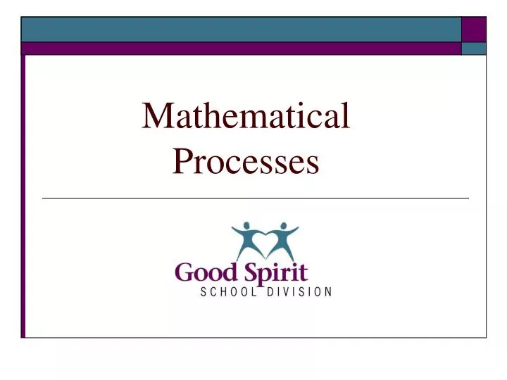 mathematical processes