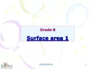 Grade 8 Surface area 1