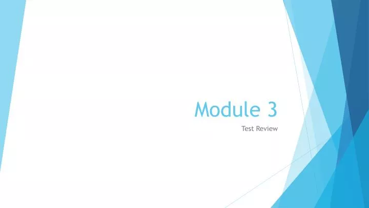 module 3