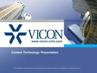 Camera Technology Presentation