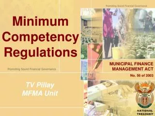 Minimum Competency Regulations
