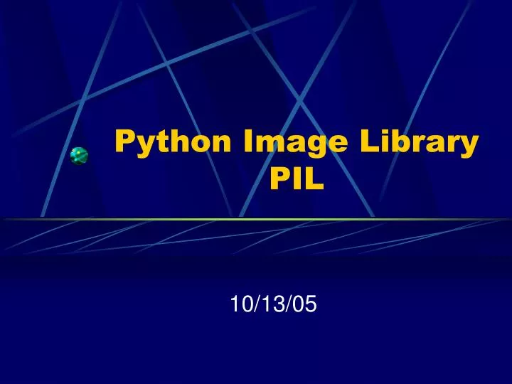 python image library pil