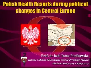 Polish H ealth R esorts during political changes in Central Europe