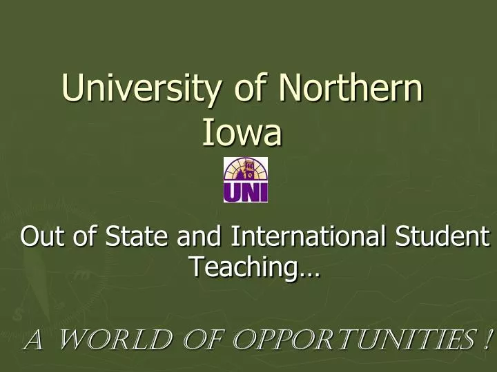 university of northern iowa