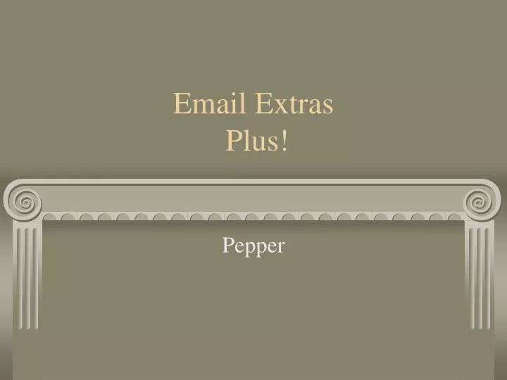 email extras plus
