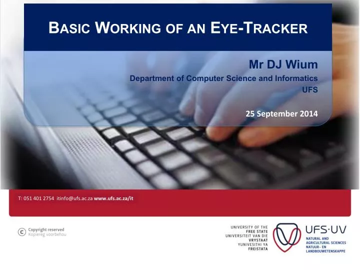 basic working of an eye tracker