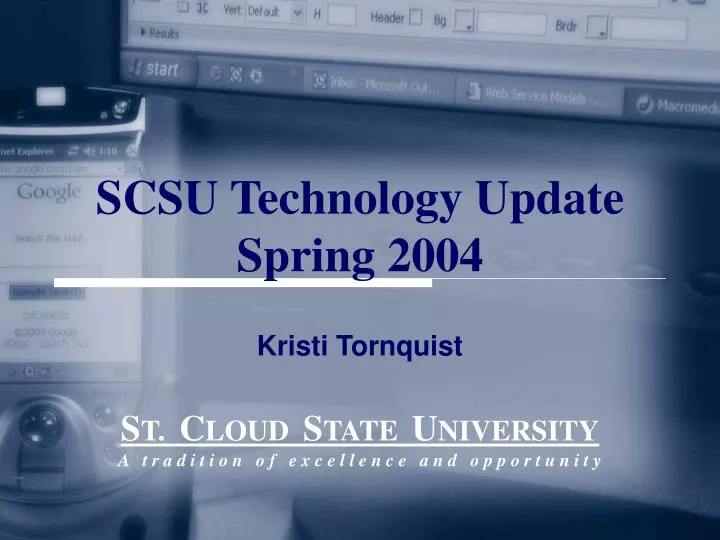 scsu technology update spring 2004