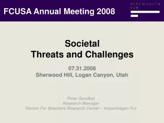 FCUSA Annual Meeting 2008