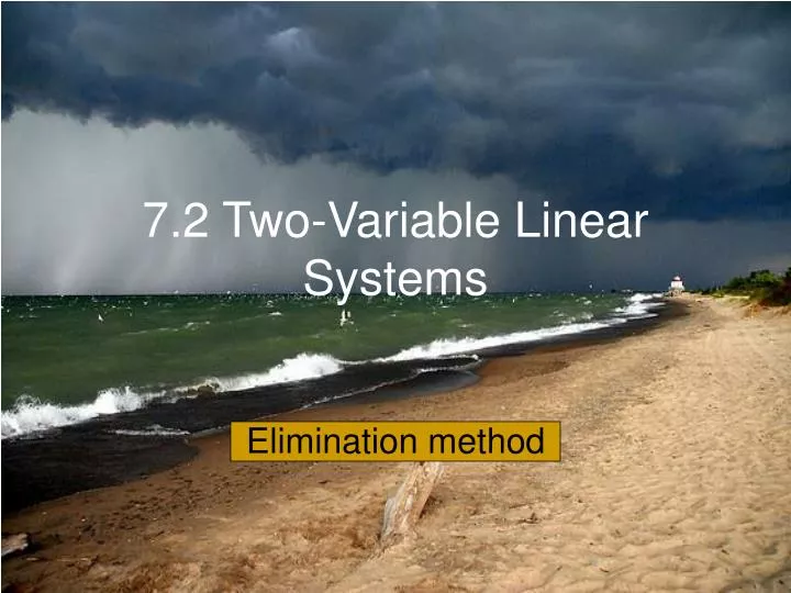 7 2 two variable linear systems