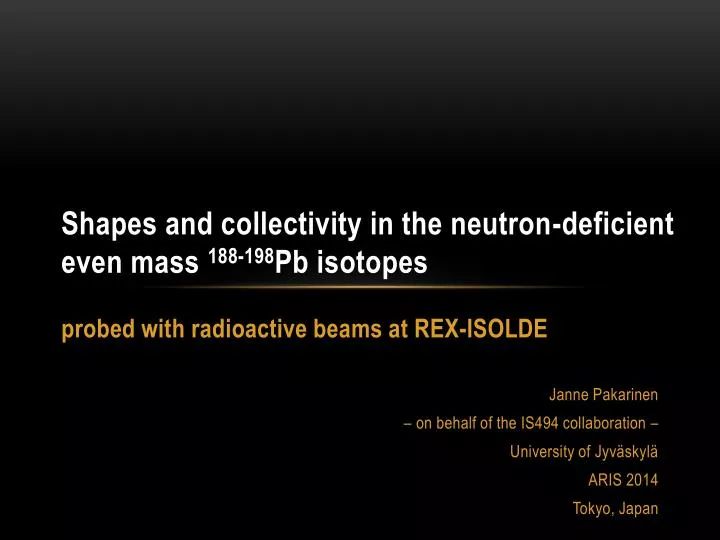 shapes and collectivity in the neutron deficient even mass 188 198 pb isotopes