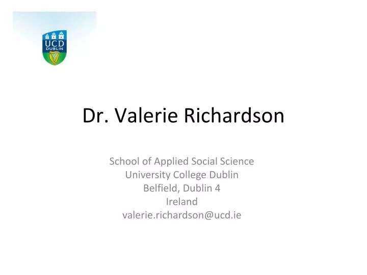 dr valerie richardson