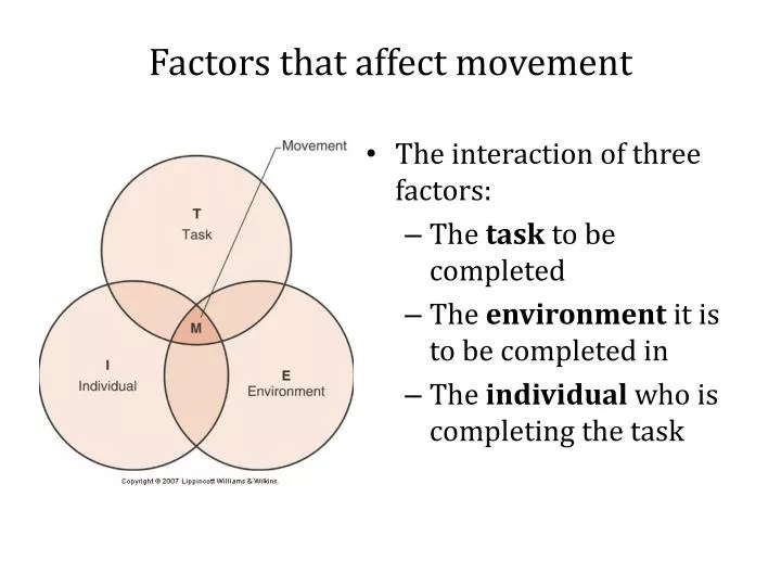factors that affect movement