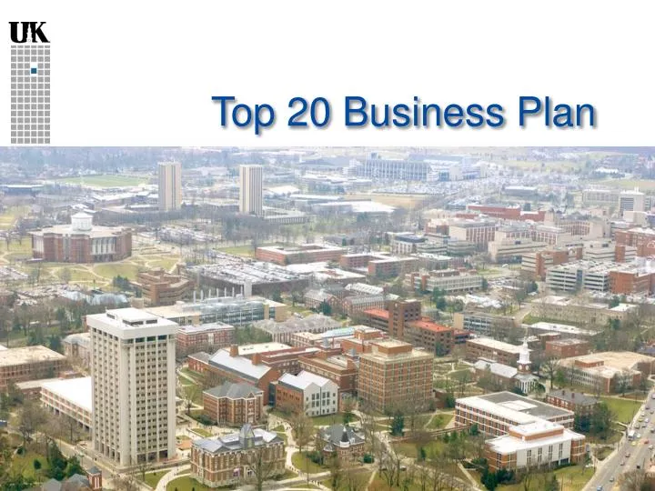 top 20 business plan