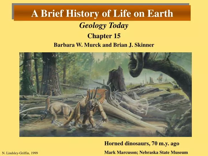 a brief history of life on earth
