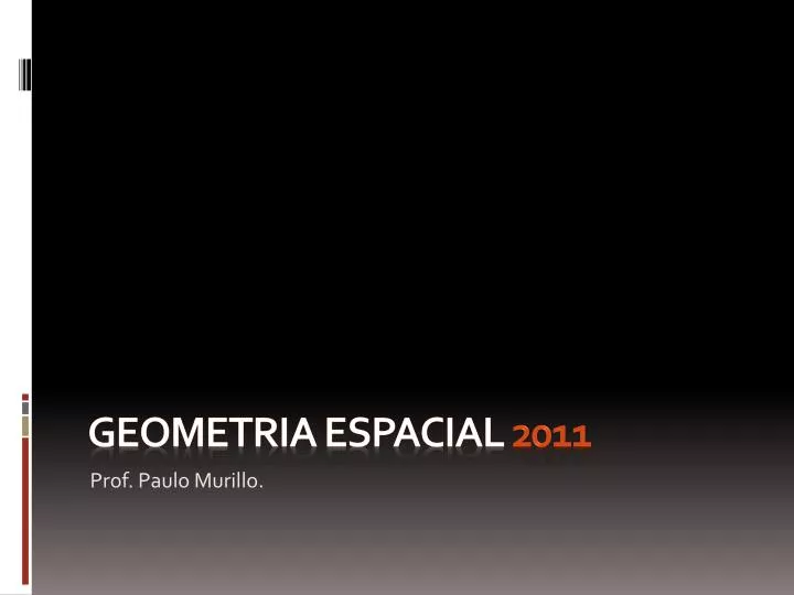 geometria espacial 2011