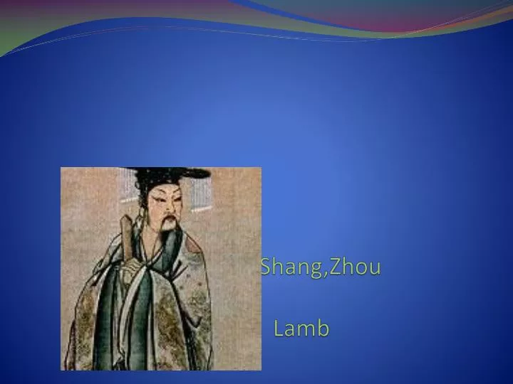 xia shang zhou lamb