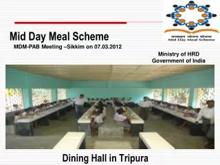 Dining Hall in Tripura