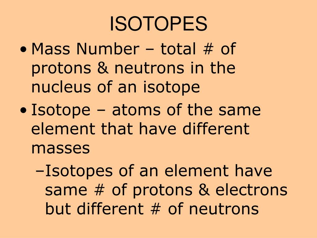 PPT - ISOTOPES PowerPoint Presentation, free download - ID:5762080