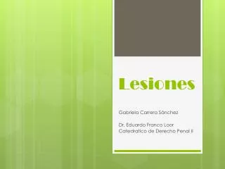 lesiones