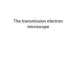 The transmission electron microscope - slide 1