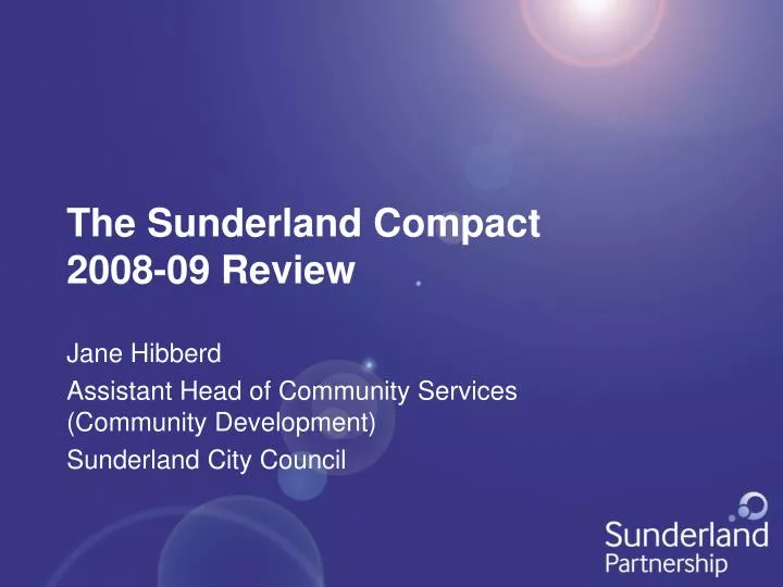 the sunderland compact 2008 09 review