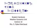Prevailing Wind Patterns - slide 1