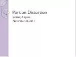 Portion Distortion - slide 1