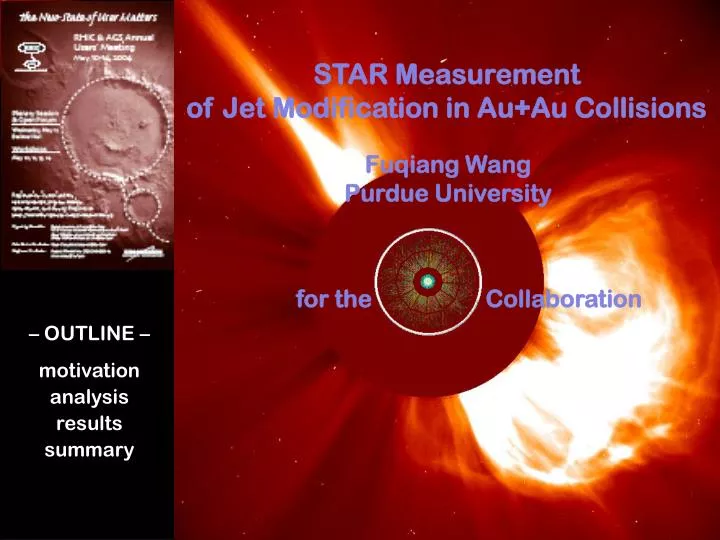 star measurement of jet modification in au au collisions
