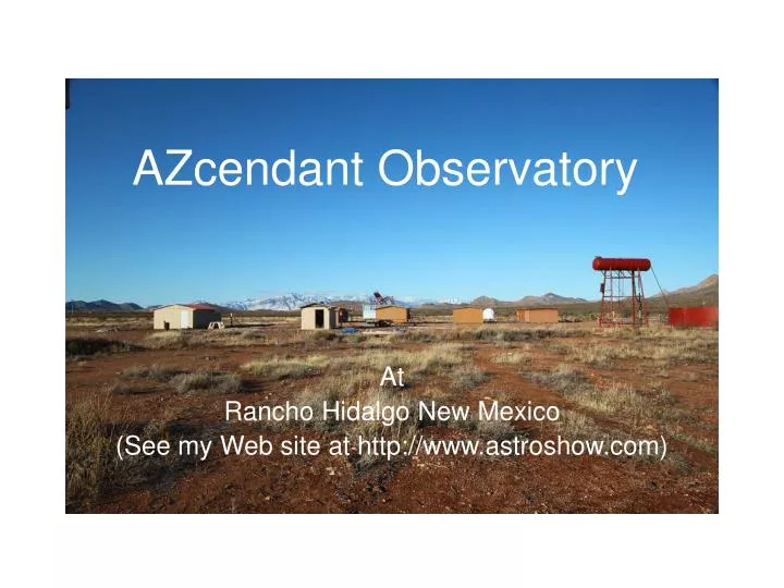 azcendant observatory