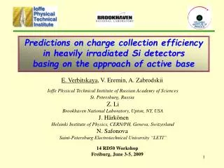 Predictions on charge collection efficiency in heavily irradiated Si detectors