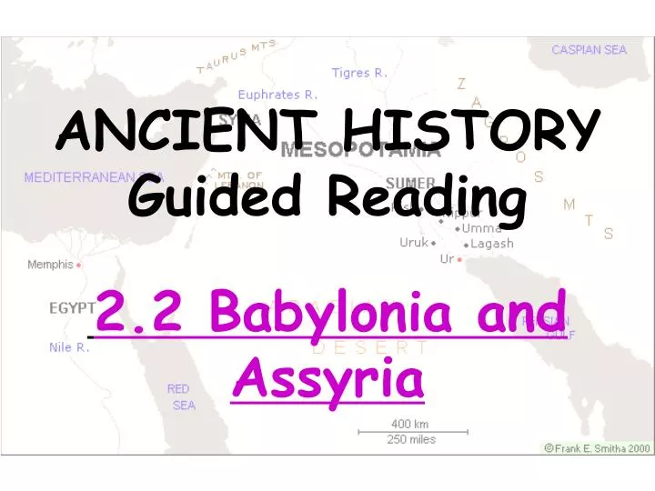 ancient history guided reading 2 2 babylonia and assyria