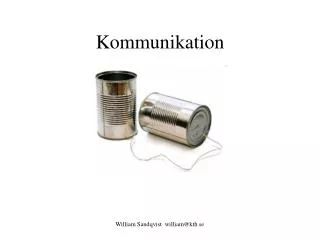 kommunikation
