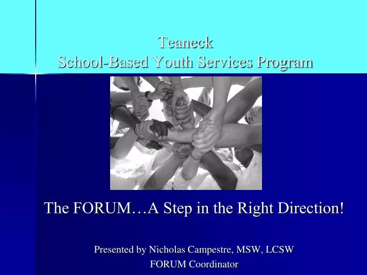 teaneck school based youth services program