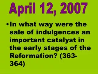 April 12, 2007