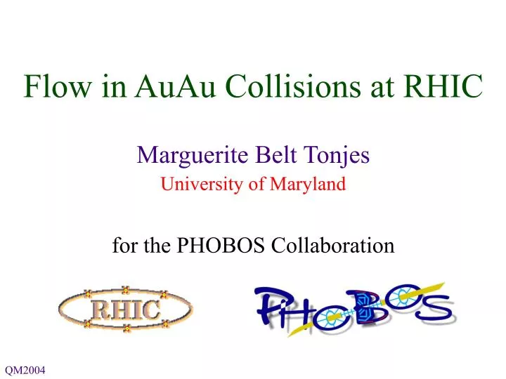 flow in auau collisions at rhic