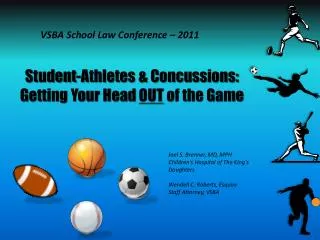 Student-Athletes &amp; Concussions: Getting Your Head OUT of the Game