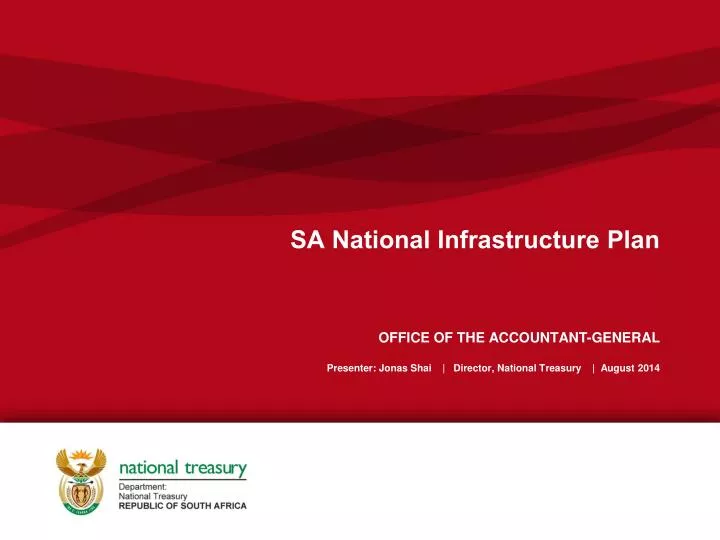 sa national infrastructure plan