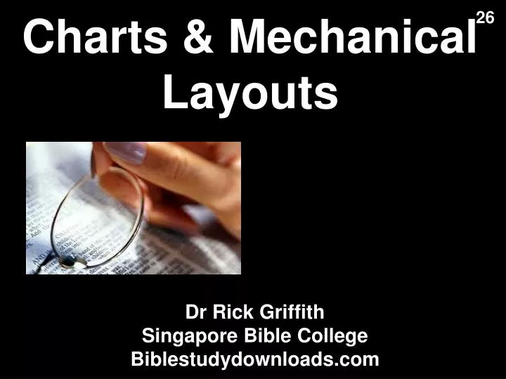 charts mechanical layouts