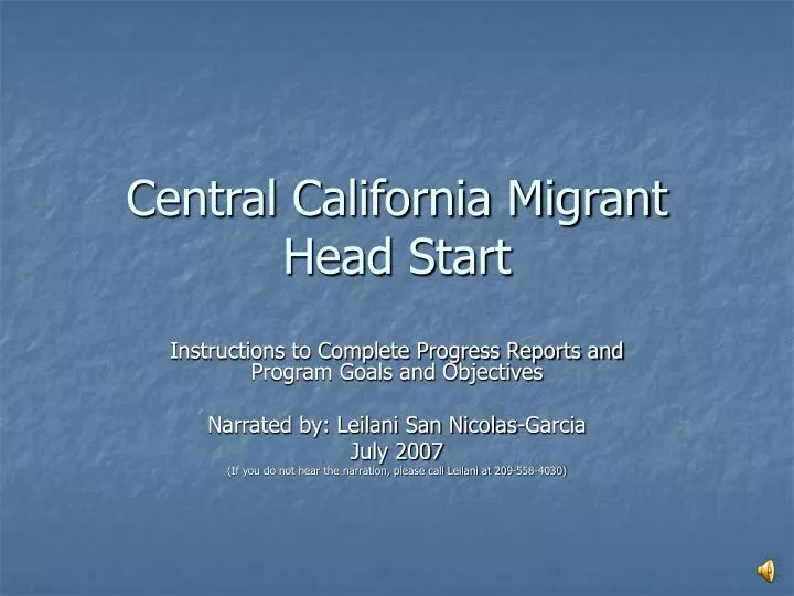central california migrant head start